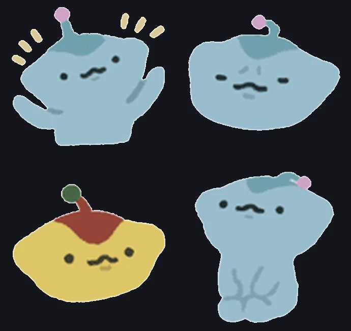 LINE絵文字「れもじ」